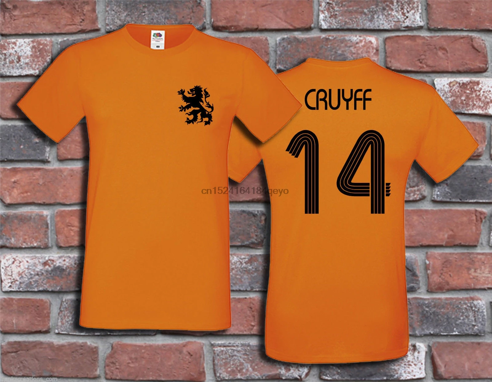 

Johan Cruyff 70s Holland Football Soccer Dutch Ajax Classic T Shirt Tee Winner