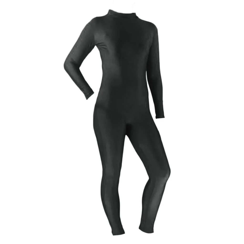 Black XL as describ Женское боди из спандекса, эластичный комбинезон, костюм кошки, красный, черный, S-3XL, черный, сексуальный Облегающий комбинезон, комбинезон с длинным рукавом, боди - Цвет: Black XL as describ