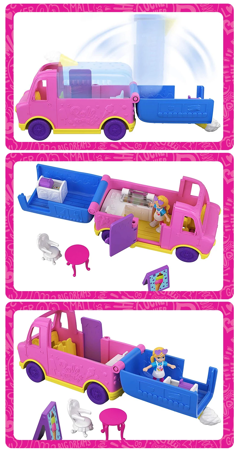polly pocket bus
