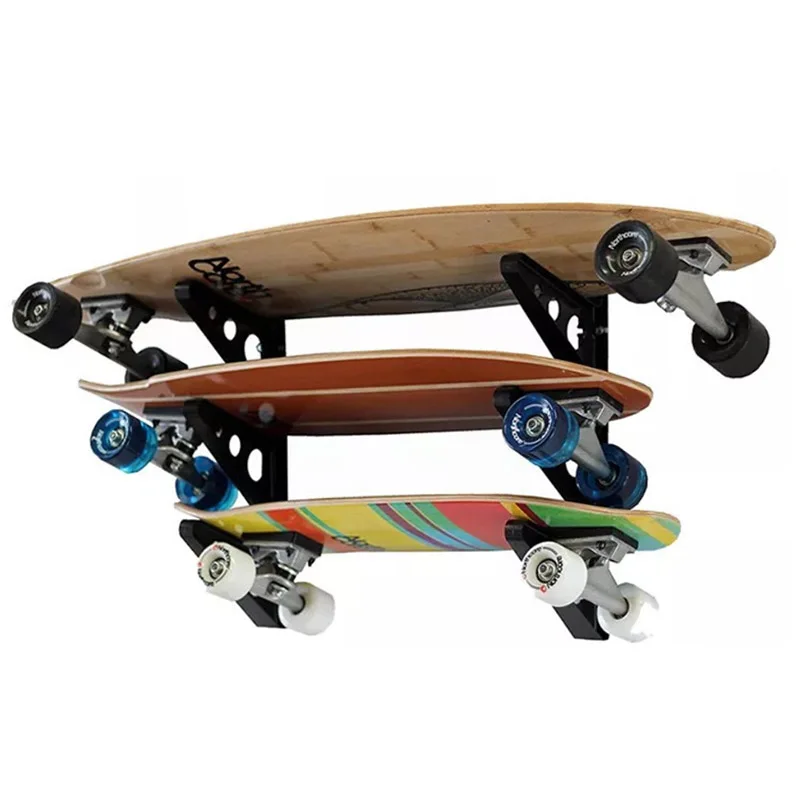 Стеллажи для скейтборда настенный держатель хранения крючки крепления в