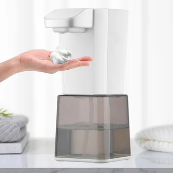 

350ml Smart Sensor Soap Dispenser Touchless Automatic Shower Bath Shampoo Dispenser Liquid Soap Container Bathroom Accessories