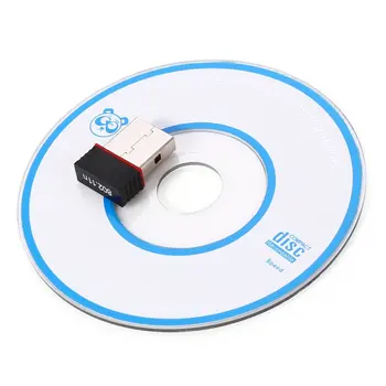 

150Mbps Adapter USB Wireless Network Card WiFi Signal Transmitter Receiver Desktop Laptops WLAN USB Adapter With CD Drivers