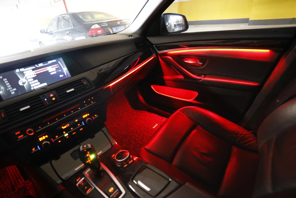 

Car neon interior door ambient light decorative lighting 9-color automatic conversion For BMW 1 2 3 4 5 6 7 series