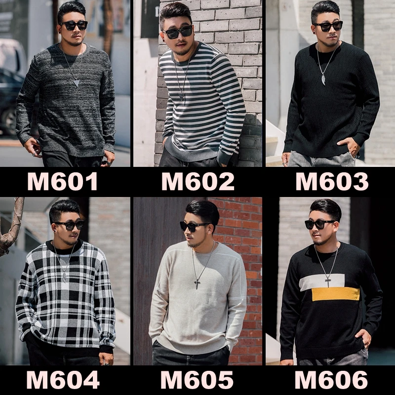 Новинка зимы, 5XL, 6XL, 7XL размера плюс, несколько стилей, свитера для мужчин, вязаный пуловер для мужчин, большой размер, XXL-7XL, Повседневный свитер для мужчин
