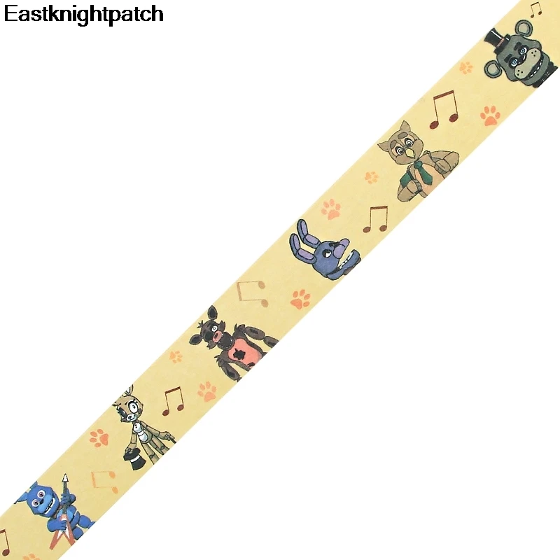 10 шт./лот Five Nights at Freddy DIY Скрапбукинг альбом лента для украшения клейкая бумага Васи Маскировочная клейкая лента, наклейка E1036
