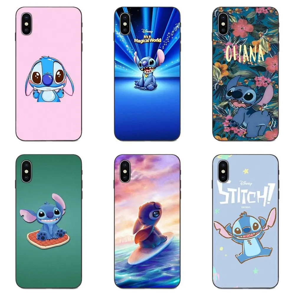 

For Huawei Honor 5A 6A 6C 7A 7C 7X 8 8A 8C 8X 9 9X 10 10i 20 Lite Pro Soft Case Mobile Lilo And Stitch Ohana Sweety Stitch