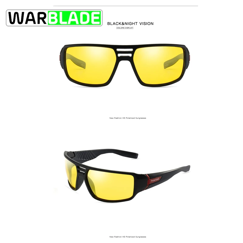 WarBLade унисекс модные винтажные Поляризованные солнцезащитные очки мужские классические брендовые Дизайнерские мужские и женские ретро солнцезащитные очки Gafas Oculos