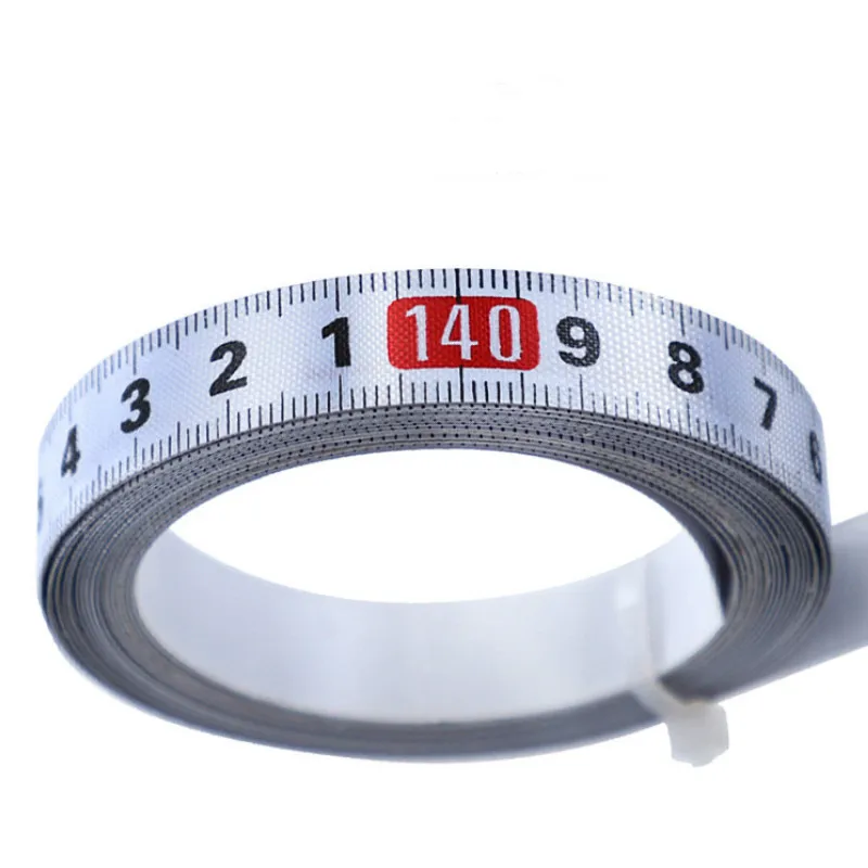 Stainless Steel Miter Track Tape Measure Self Adhesive Metric Scale Ruler Rust-Proof Durable and Wear-Resistant tape measure measuring tape measuring ruler