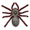 New Scary Remote Control Creepy Soft Plush Spider Infrared RC Tarantula Toy Kid Gift 6