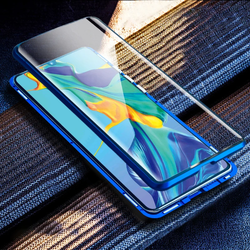 Поглощение электромагнитных волн металлические чехолы для samsung Galaxy A10 A20 A30 A40 A50 A60 A70 A80 A90 чехол двухсторонняя, для стекла 360 противоударный