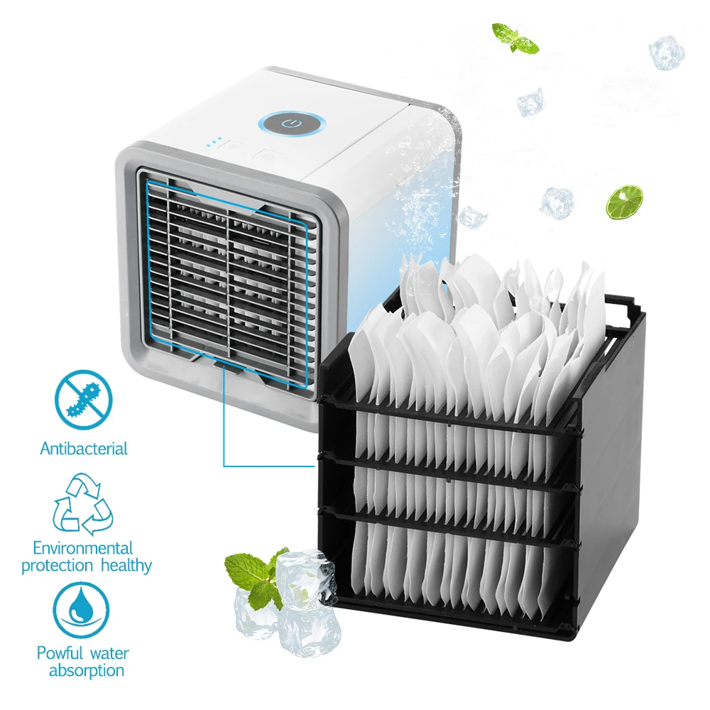 Filtro de repuesto para enfriador de espacio Personal Arctic Air, reemplazo de Mini enfriador de espacio portátil, reemplazo nuevo, 1 unidad