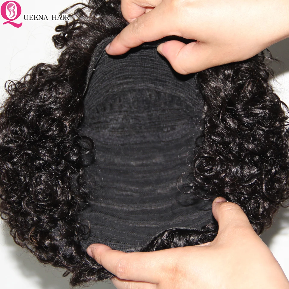loira destaque bob peruca completa remy 150% máquina feita bob perucas