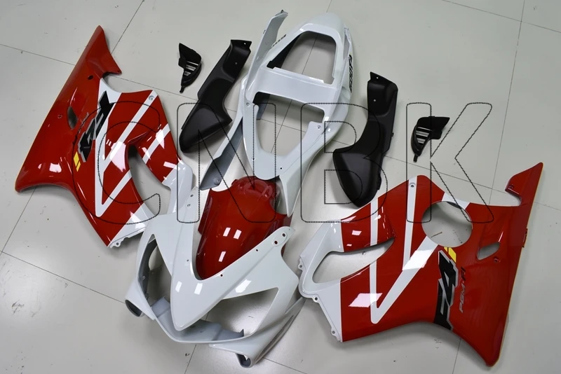 CBR600 F4i 01 набор для всего тела 03 красный Белый Abs обтекатель 2001 - 2003 | Автомобили и