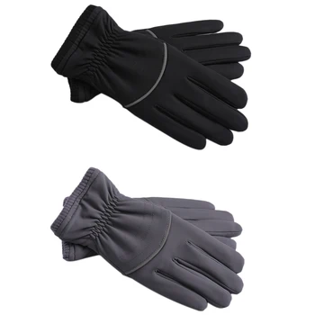 

Waterproof Winter Gloves for Men,Cold Weather Windproof Touchsn Anti-Slip Thermal Warm Gloves Outdoor Sport Running Cycling