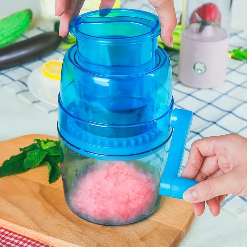 Ручная DIY дробилка для льда ручная Многофункциональная портативная машина