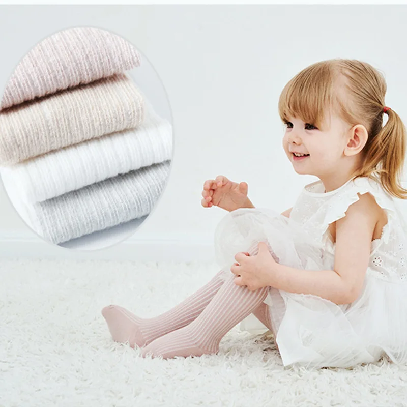Baby Stuff Leggings Mesh Sucking Thin Baby Pantyhose Big PP girls Leggings Spring Summer Baby One-piece Ribbed Stockings