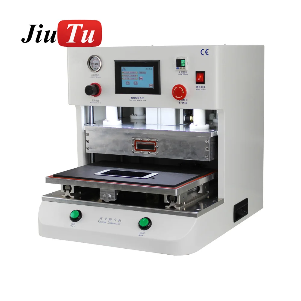 

Jiutu LCD Touch Screen Repair Machine OCA Vacuum Laminating Machine For Samsung S8 S7Edge For iPhone X For All LCD Under 16 inch