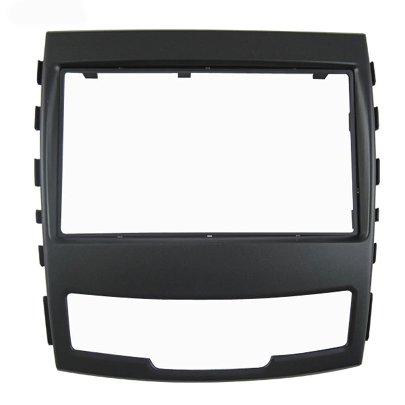 178x102/178x100/173x98MM 2DIN Car Frame Panel for Ssangyong Korando 2010 Stereo Interface Radio Fascia In Dash Mount | Автомобили и