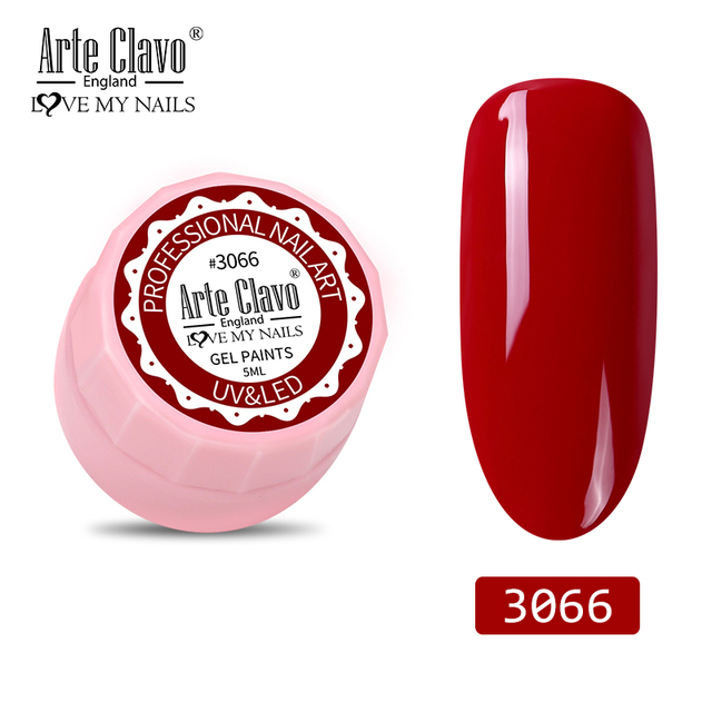 Clavo 5ML Painting Gel Nail Polish 72 Colors Gel Varnish Set For Manicure Top Base Coat Hybird Design of Nail Art Lacquer