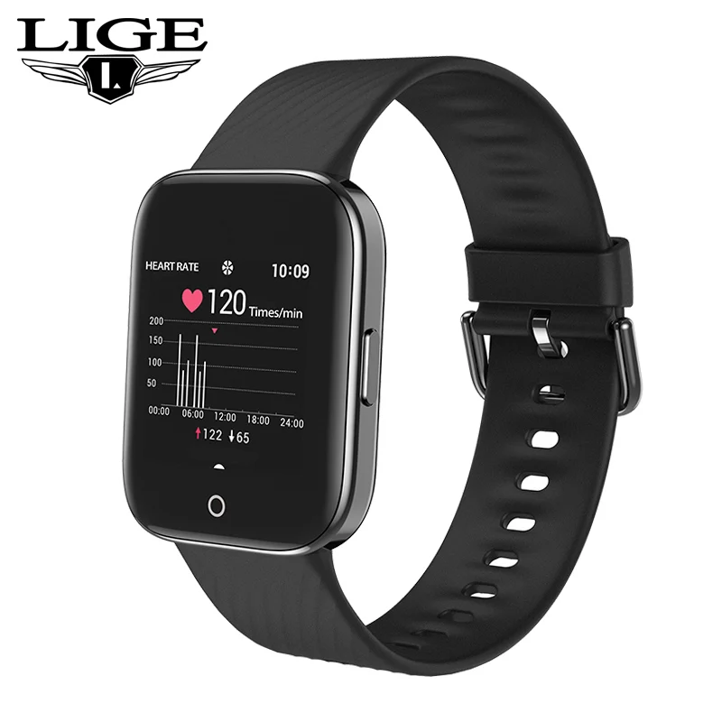 Cena 2019 nowy smart watch mężczyźni kobiety Sport Monitor pracy serca IP68 wodoodporna SmartWatch połączeń przypomnienie centrum zegarki dla androida IOS