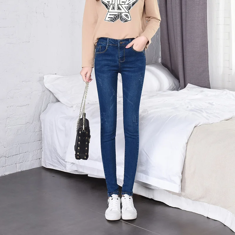 Jeans Woman High Waist Skinny Pencil Pants Jeans for women 2020