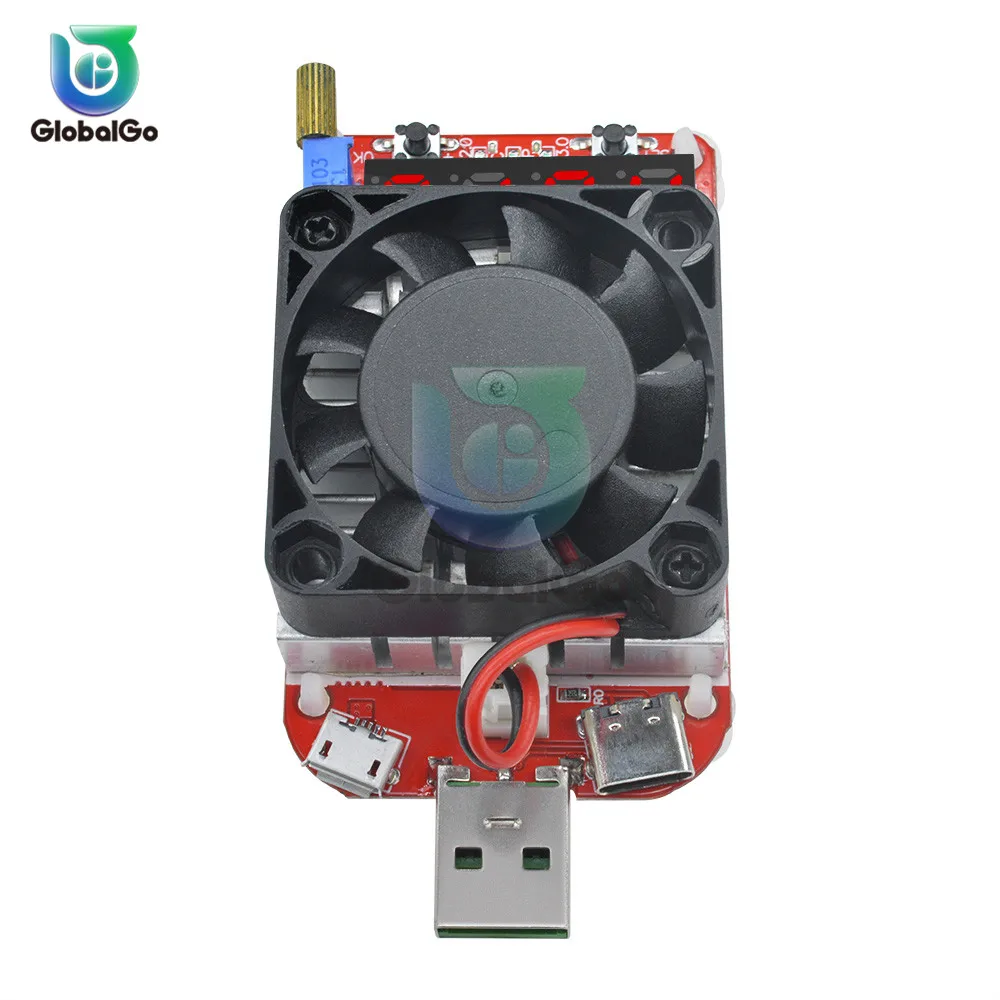 DM35 DM25 Micro type-C USB интеллектуальная электронная нагрузка 25 Вт 35 Вт type C USB светодиодный аккумулятор тестер емкости напряжения