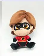 super woman Плюшевая игрушка с большими глазами, Лев, Симба, Микки, Минни, Ститч, Анна, тигр, пингвин, плюшевая Мягкая кукла для детей, подарок на день рождения, год - Цвет: super woman