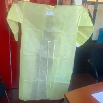 

Disposable Waterproof Oil-Resistant Protective Coverall For Spary Painting Decorating Clothes Overall Suit XL