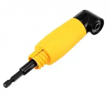  90 Degree Right Angle Extension Driver Electric Screwdriver Drill Bit Holder 1/4