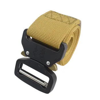

Multifunctional Military Training Outdoor Belt 3.8cm Nylon Belt Army Green Quick Release Outdoor Fast Drying Canvas New Hot
