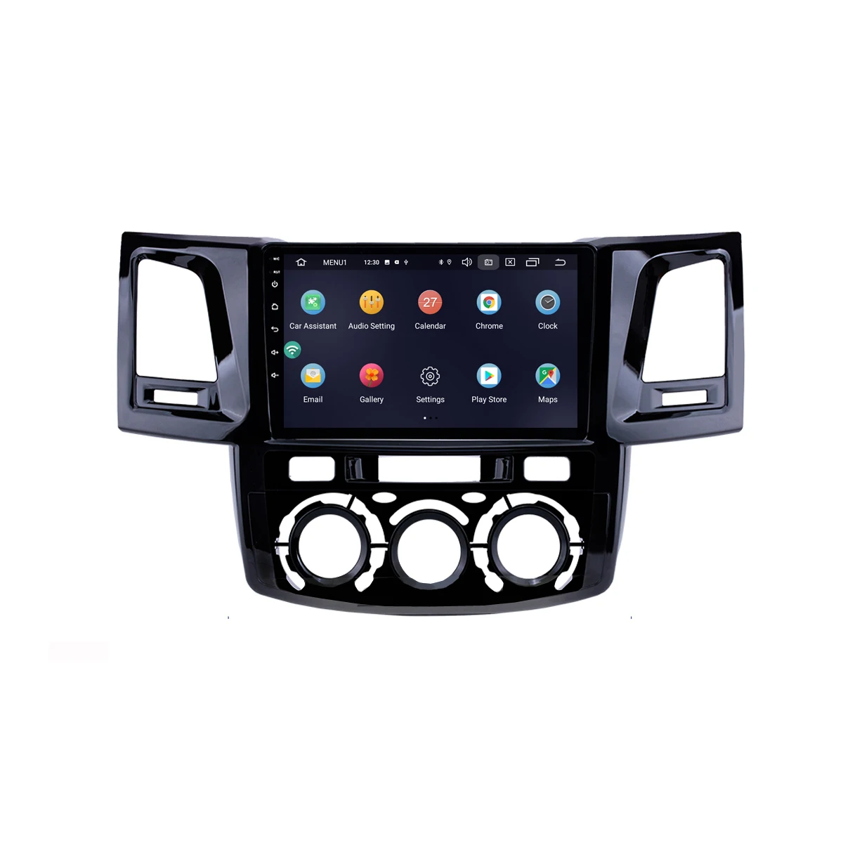 " android 9,0 RAM2G Автомобильный gps dvd-плеер для Toyota Fortuner/Hilux руководство AC LHD Автомобильный радио мультимедиа навигация головное устройство dsp