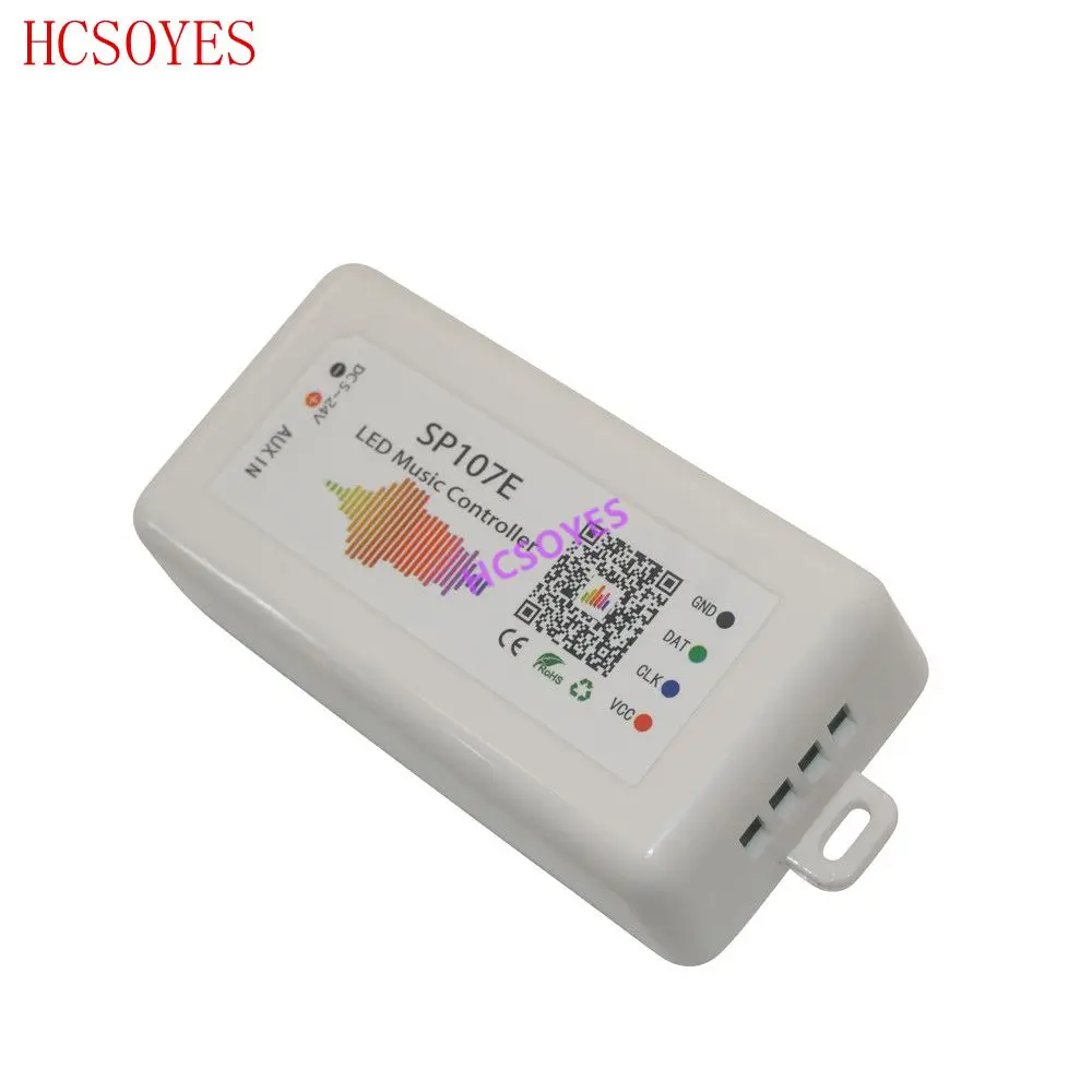 SP107E WIFI Bluetooth Pixel IC SPI музыкальный светодиодный контроллер по телефону приложение