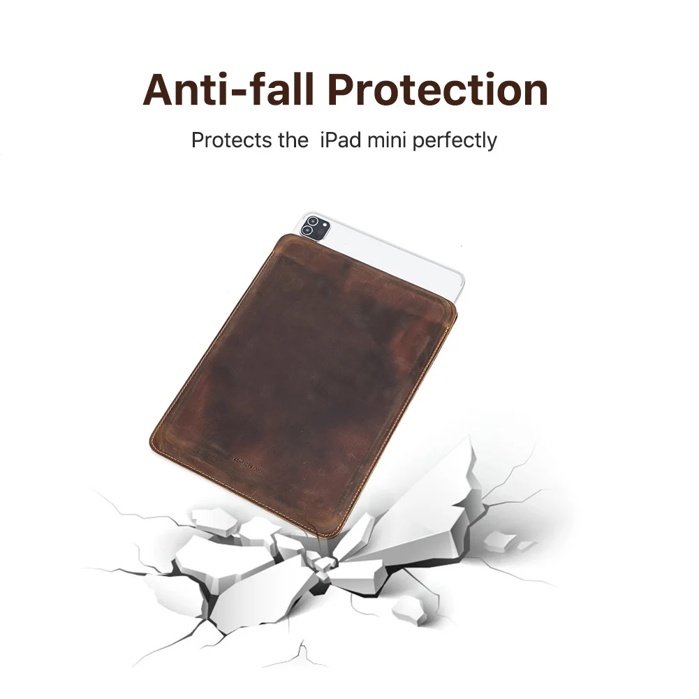 Estojo de Couro Genuíno Família Ipad Air Air 10.9 ° ° 10 ° Geração Capa Pro 11 Ipad 10.5 Ipad ° ° - Imagem 4