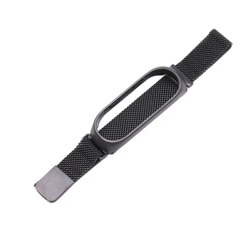 

Smart Watch Strap Metal Stainless Steel Strap for Xiaomi Mi Band 4 Wrist Strap for Xiaomi Miband 3 4 Bracelet for Mi Band 4
