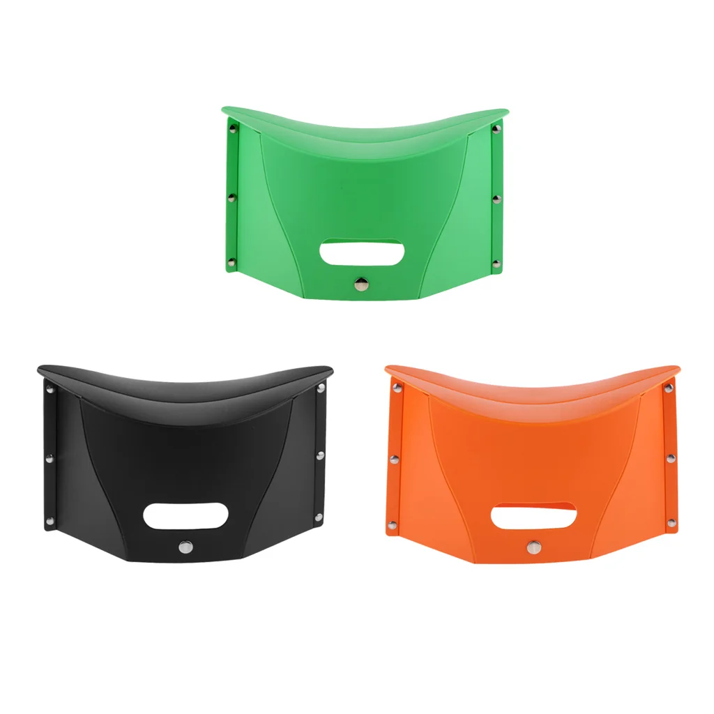 

Kids Adults Stable Foldable Outdoor BBQ Fishing Seat Stool Hiking Camping Chair 3 color Moon Chair for Fishing Boating Accessory