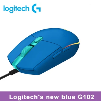 

Logitech G102 Second Gener RGB Streamer Gaming Mouse 200-8000DPI Arbitrary Adjustment USB Wired Mouse LIGHTSYNC Mice For PC