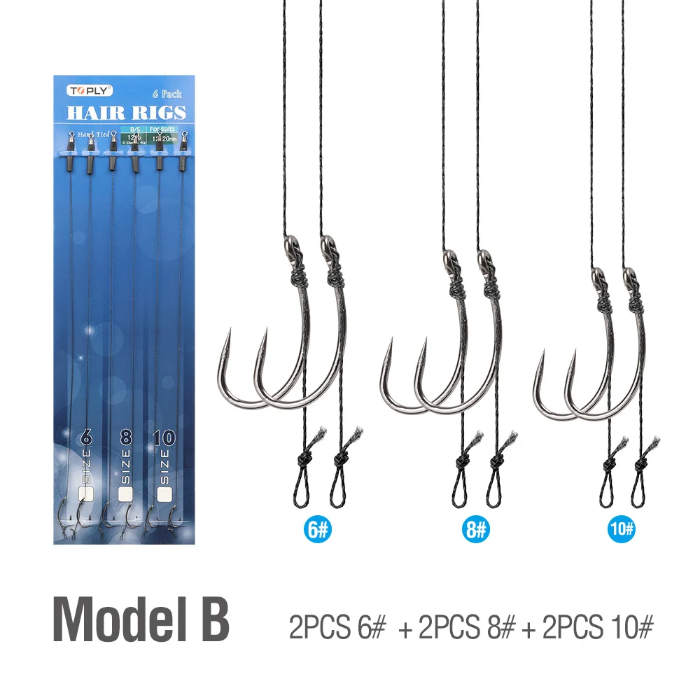 Crank Hook B DONQL 1 шт. рыболовные крючки поворотный комбинированный крючок из нержавеющей стали одинарные 6 небольших рыболовных крючков рыболовные снасти аксессуары Fly - Цвет: Crank Hook B