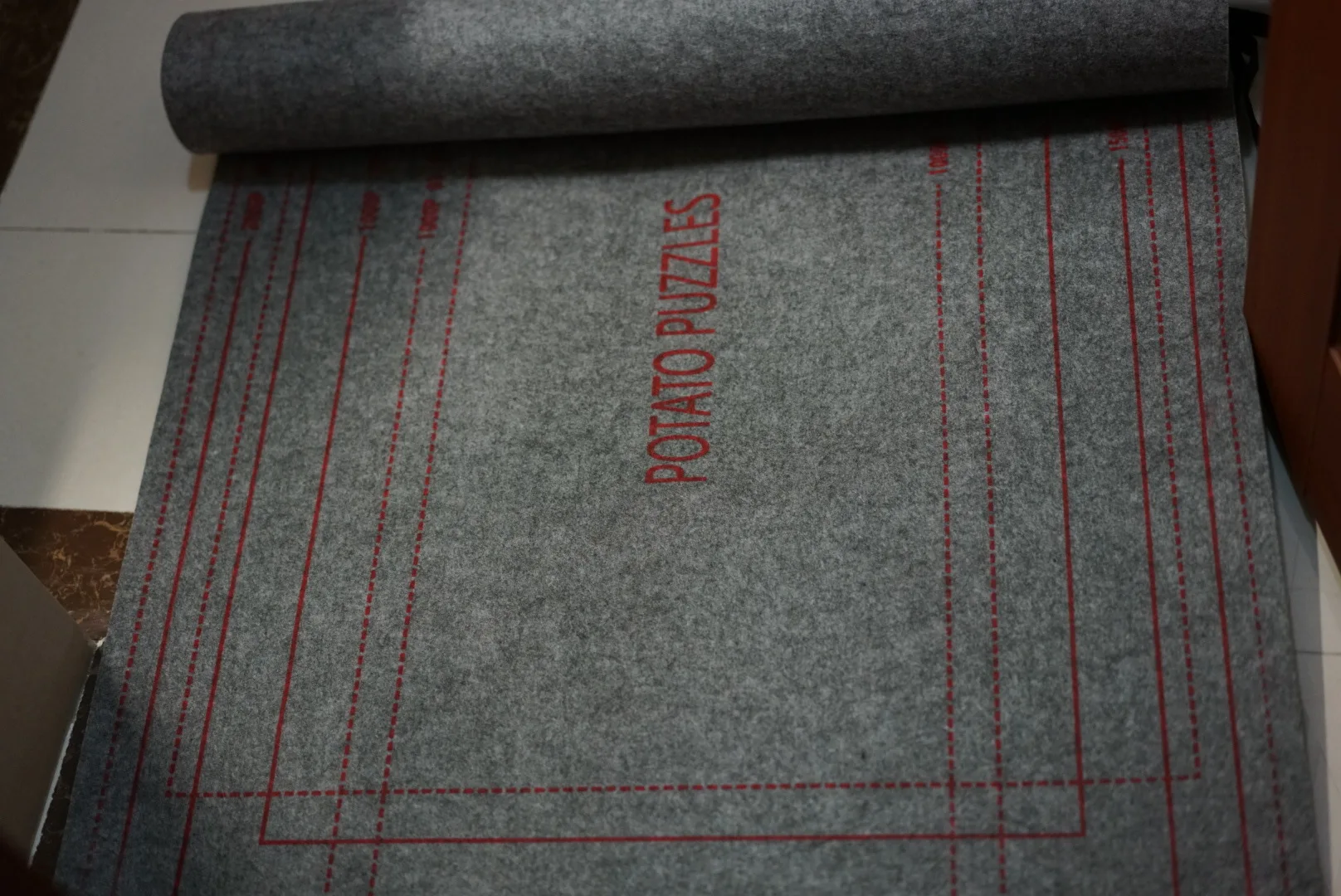 Картофельная Шерсть Профессиональное одеяло профессиональный коврик пазл одеяло для хранения 500100020003000 шт