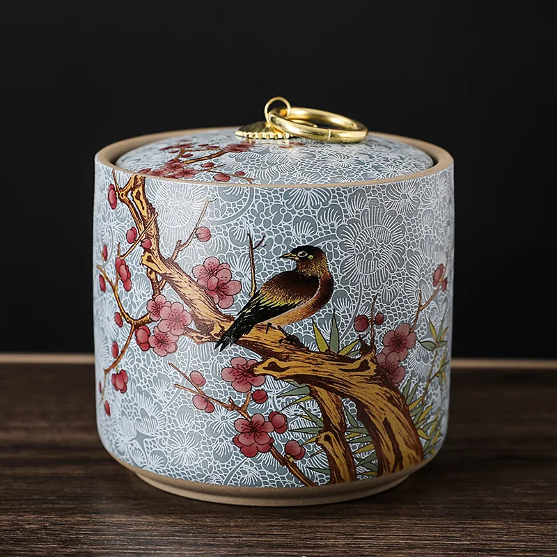 Ceramic Cremation Urns Handmade Ceramics Chinese Style Cremation Urn for Human Or Pet Ashes Cats Dogs Animals Reptiles