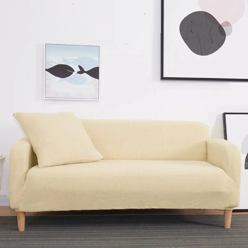 Эластичный чехол для дивана, однотонный цвет, спандекс, современный угловой диван, чехол для дивана, протектор для кресла, чехол для дивана для гостиной