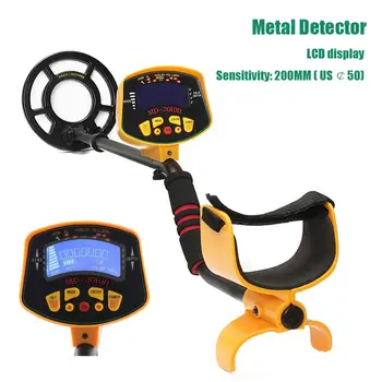 

MD-3010II Metal Detector Portable Underground Silver Gold Digger Fully Automatic Light Hunter Deep Sensitive LCD Display Tools