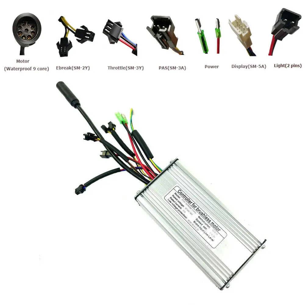 48V 36V 22A контроллер fr 500W 350W бесщеточный мотор электрический велосипед легкий