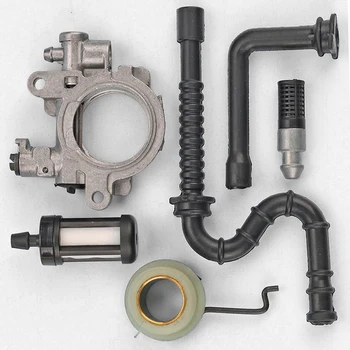 

MS290 MS310 Oil Pump Kit MS390 029 Worm gear Oil filter Fuel line Fuel filter