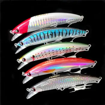 

5pcs 9cm sinking High Quality Minnow Fishing Lures Crankbait Fishing Wobblers 3D Eyes Artificial Hard pesca Bass tackle