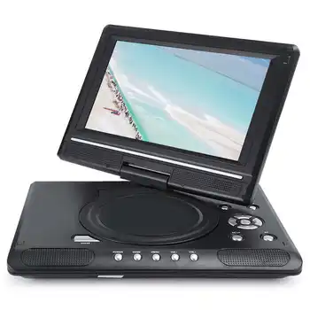 

9.8 Inch Portable Mobile DVD Player with Mini TV High Definition Player Game Player Home Audio Video 100-240V