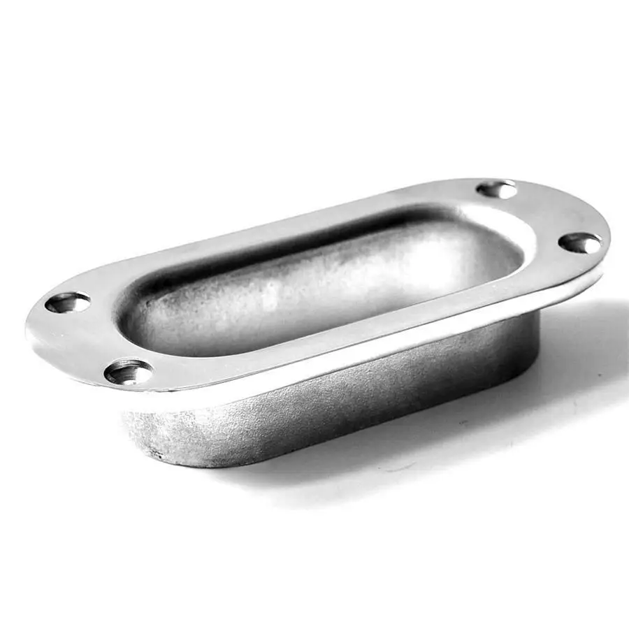 Marine 316 Stainless Steel Boat Hawse Pipe 3 5/8" Opening Boat Parts