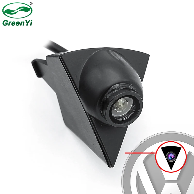 

4 Pin Plug CCD Front View Camera For VW Forward Logo Camera As For VW Passat Golf Polo Tiguan Jetta Bora Touareg Front Camera