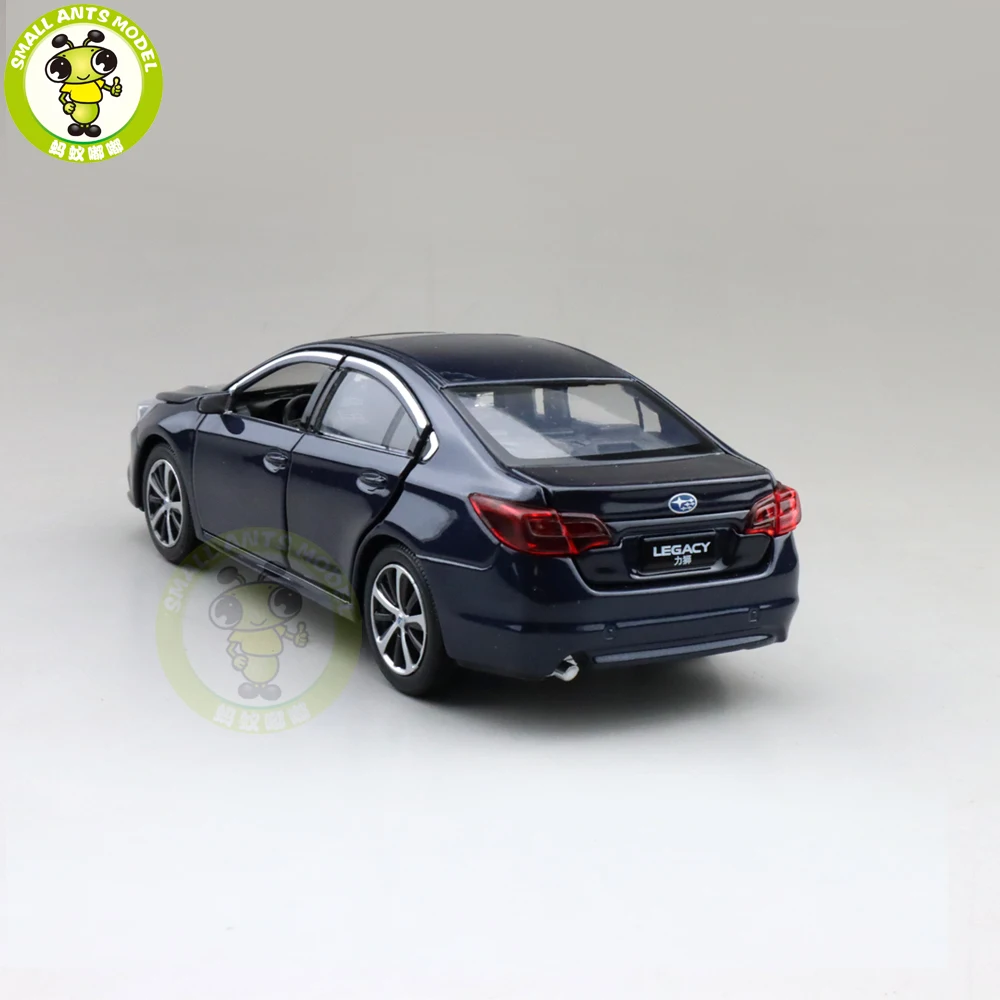 1/32 Jackiekim Subaru LEGACY литая под давлением Модель автомобиля игрушки Детский звуковой светильник вытянуть назад Подарки