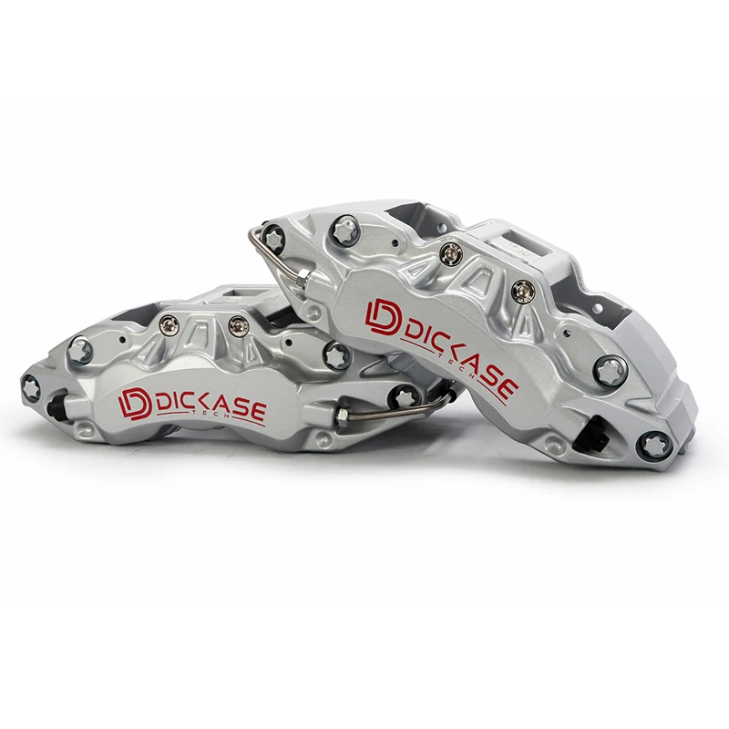 Dicase 브랜드 d61-6 피스톤 프론트 브레이크 켈리퍼, 볼보 v60 용, 드릴 378x32mm 디스크 포함