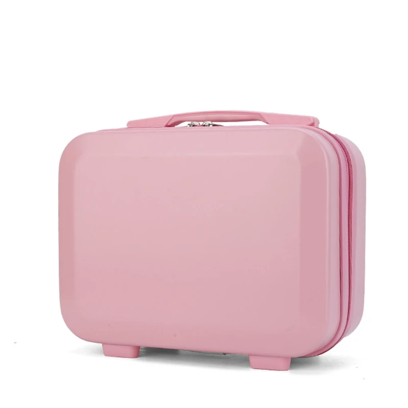 Mini Travel Hand Luggage Cosmetic Case Small Carrying Pouch Suitcase for Makeup X5XA